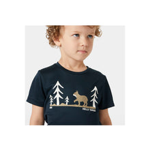 Koszulka HELLY HANSEN K HH TECH GRAPHIC T- granatowy - Adventure Sports
