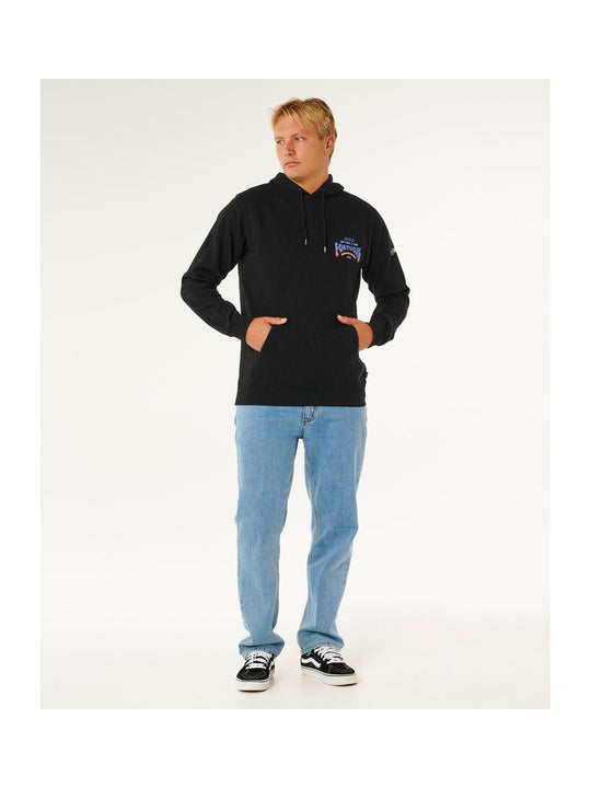 Bluza męska RIP CURL Meo Peniche Pro 26 Hood czarna
