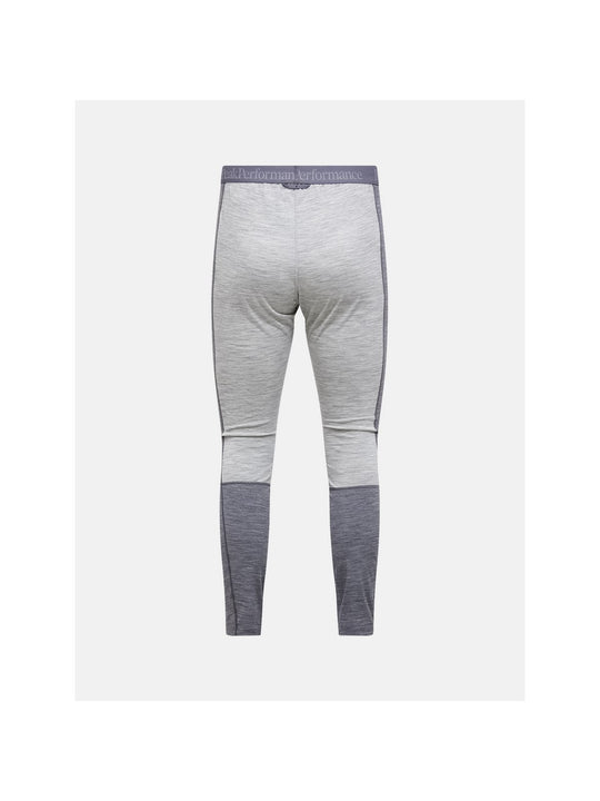 Spodnie Termiczne PEAK PERFORMANCE Magic 7/8 Long Johns Wool-blend Baselayer Men szary
