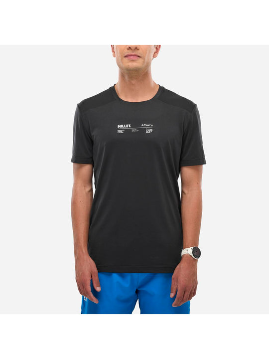 Koszulka MILLET INTENSE TS SS M czarny - Adventure Sports
