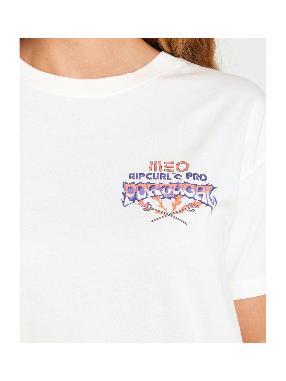 Koszulka RIP CURL Meo Rip Curl Pro 2025 Tee biały