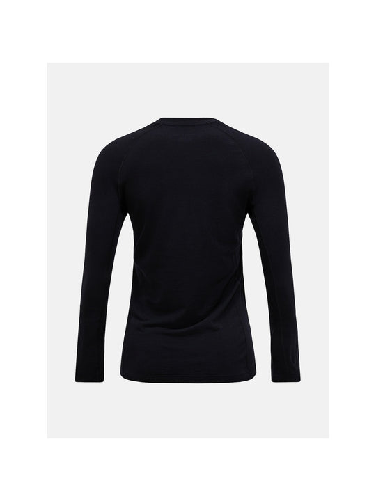 Koszulka Termiczna PEAK PERFORMANCE Magic Crew Wool-blend Baselayer Women czarny
