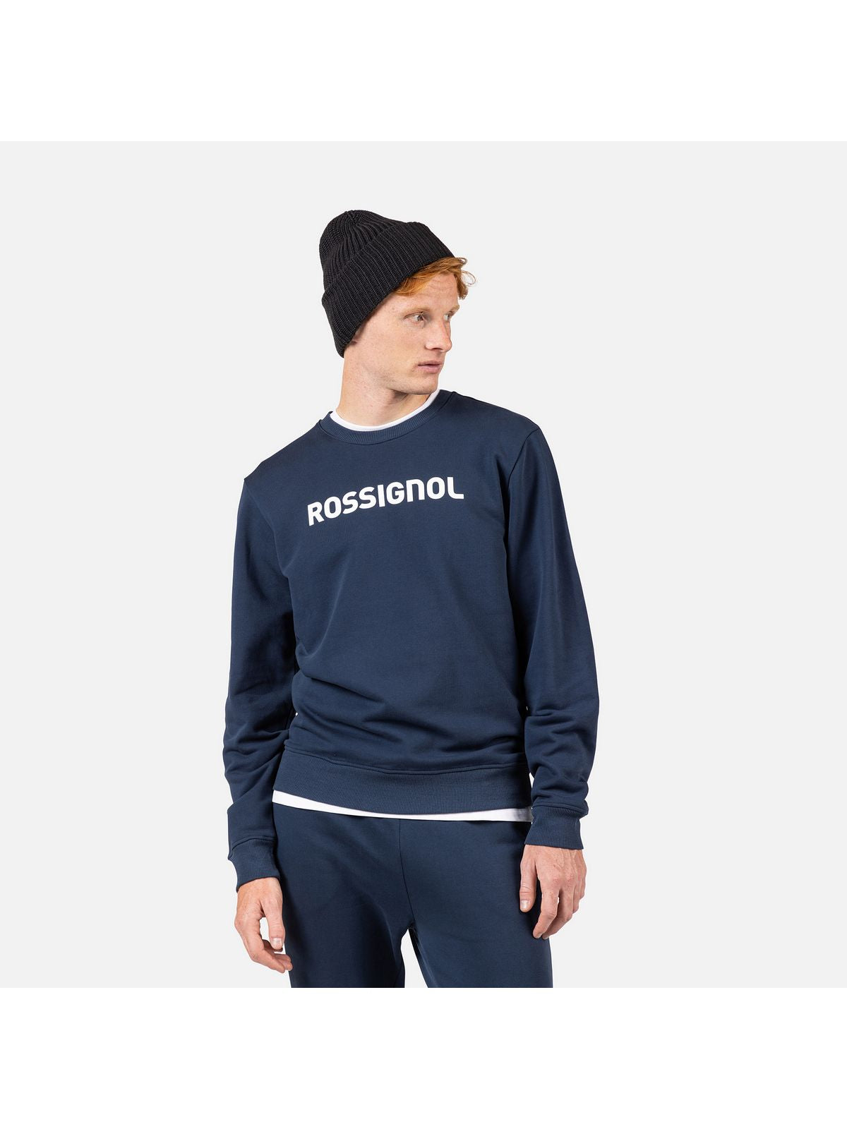 Bluza męska ROSSIGNOL PRARION CN SWEATSHIRT granatowa