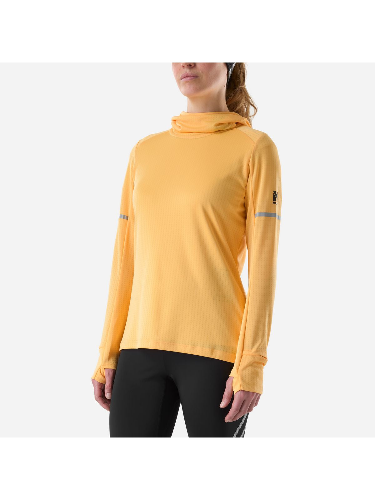 Koszulka damska MILLET W Intense Safe And Warm Ts Ls W żółta