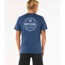 Koszulka RIP CURL Staple Tee granatowy
