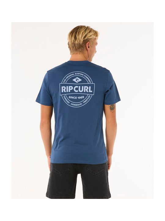 Koszulka RIP CURL Staple Tee granatowy
