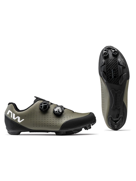 Buty rowerowe NORTHWAVE Rebel 3 ciemna zieleń - Adventure Sports
