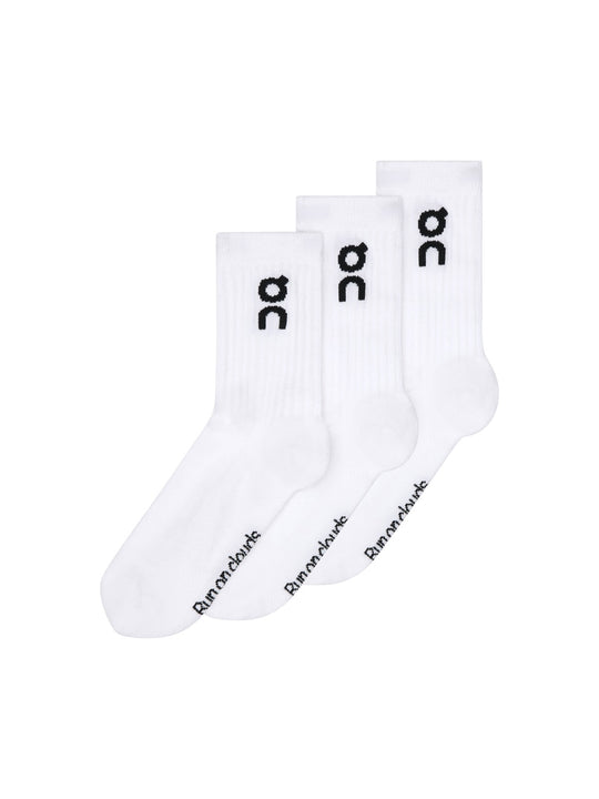 Skarpety treningowe On Logo Sock High 3Pack biały
