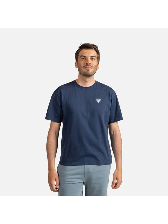 Koszulka męska ROSSIGNOL Traye Tee granatowy - Adventure Sports
