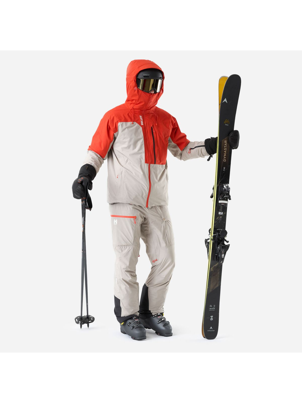 Spodnie męskie MILLET M Cosmic Warm Gtx Pant M beżowe