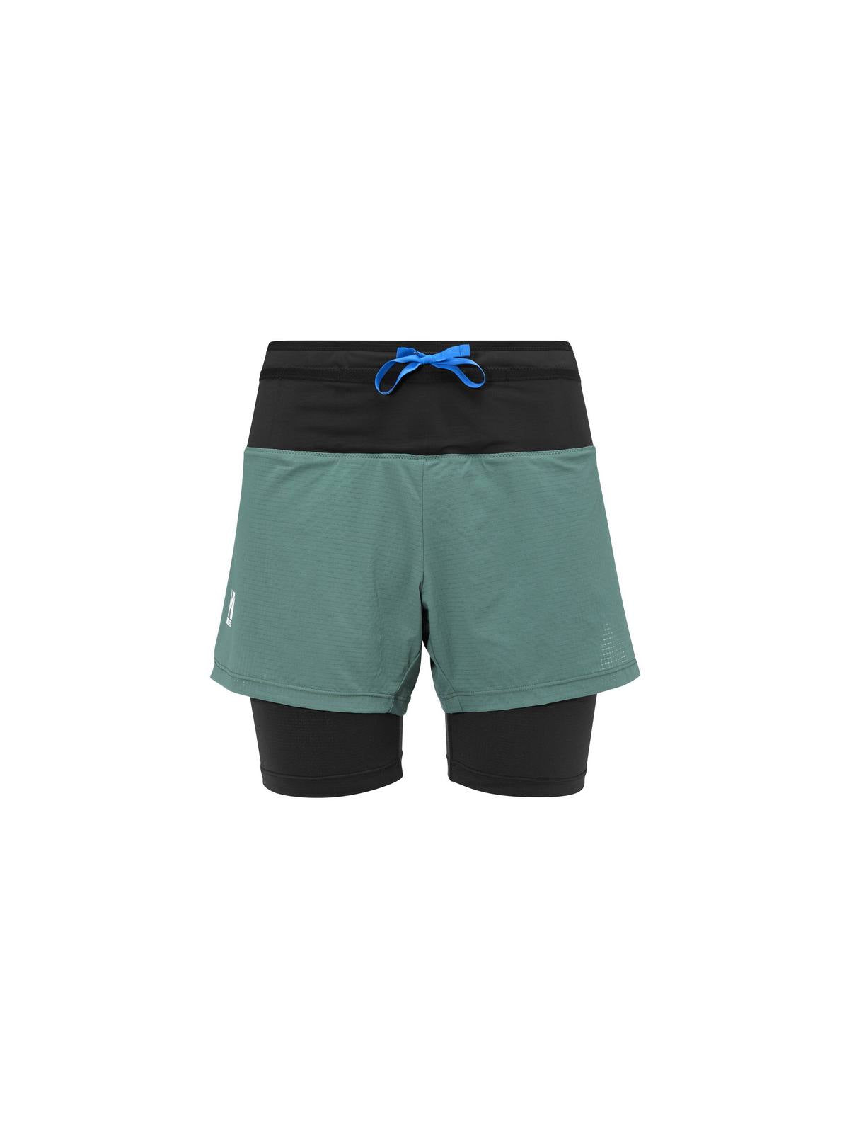 Szorty MILLET INTENSE 2IN1 SHORT W zielony - Adventure Sports