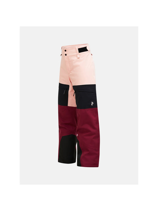 Spodnie PEAK PERFORMANCE JR Gravity Insulated Pants bordowy
