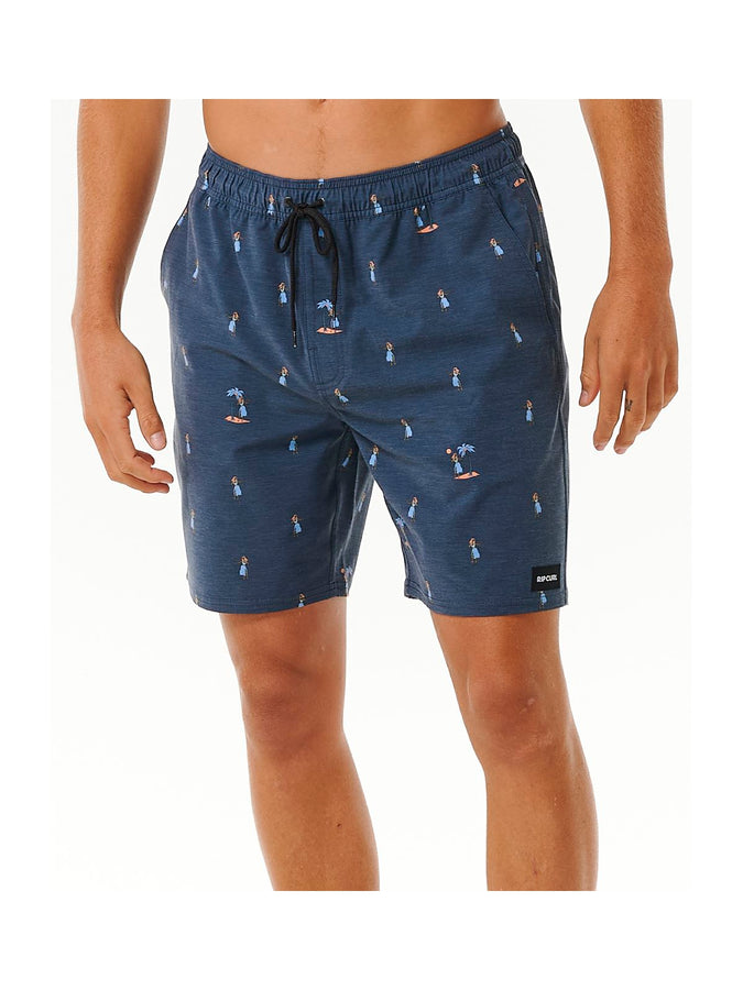 Boardshorty RIP CURL Hula Breach Volley granatowy