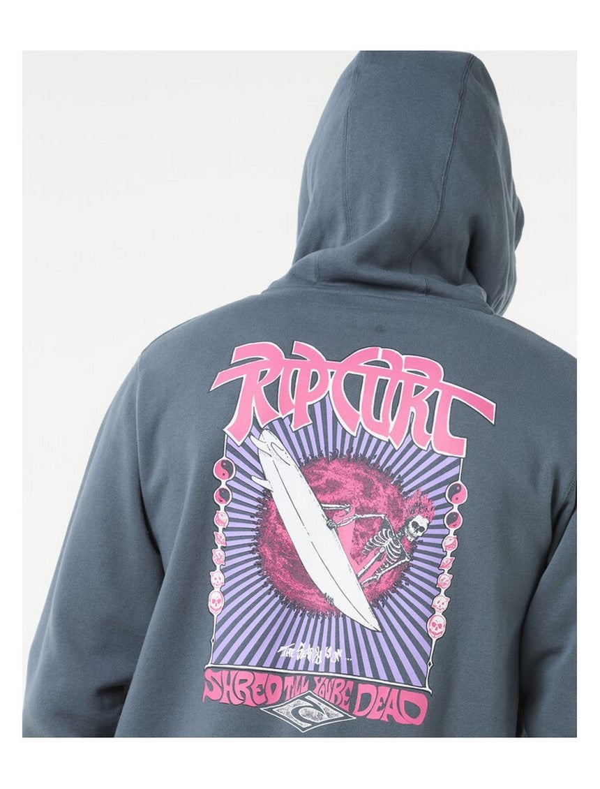 Bluza RIP CURL Shred Zip Thru szara