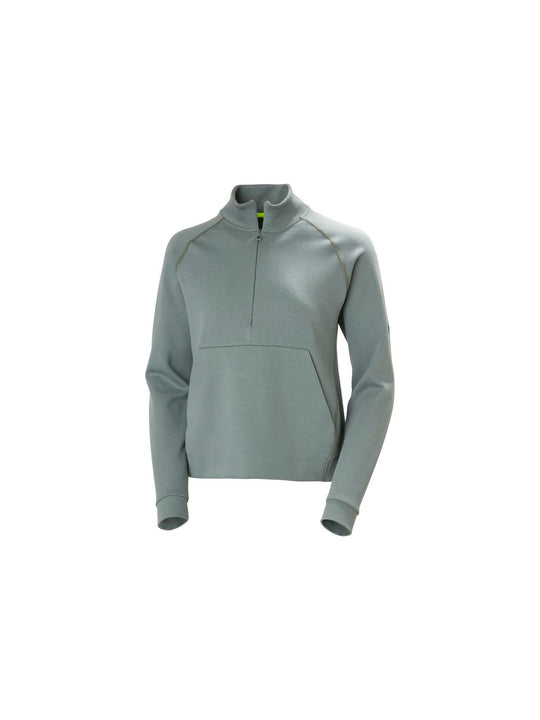Bluza damska HELLY HANSEN W HP TECH SWEAT HALF szara - Adventure Sports
