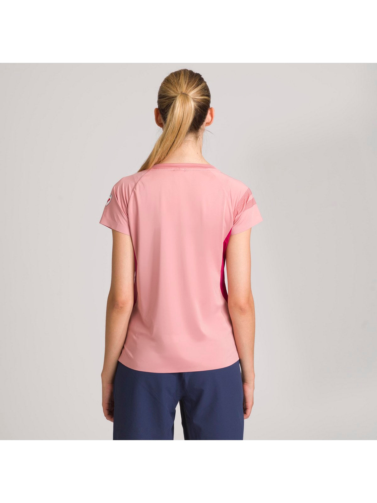 T-Shirt ROSSIGNOL W Tech Light Tee - rozowy - Koszulka - Adventure Sports