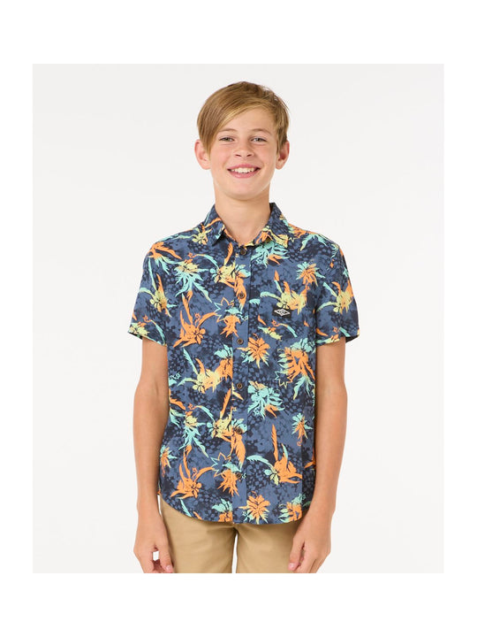 Koszula RIP CURL Raw Energy Shirt - Boy granatowy
