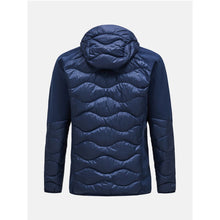 Kurtka puchowa męska Peak Performance M Helium Down Hybrid Hood granatowy
