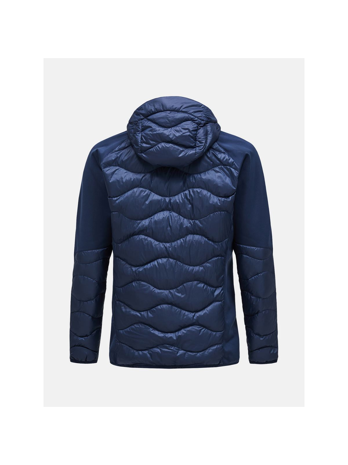 Kurtka puchowa męska Peak Performance M Helium Down Hybrid Hood granatowy