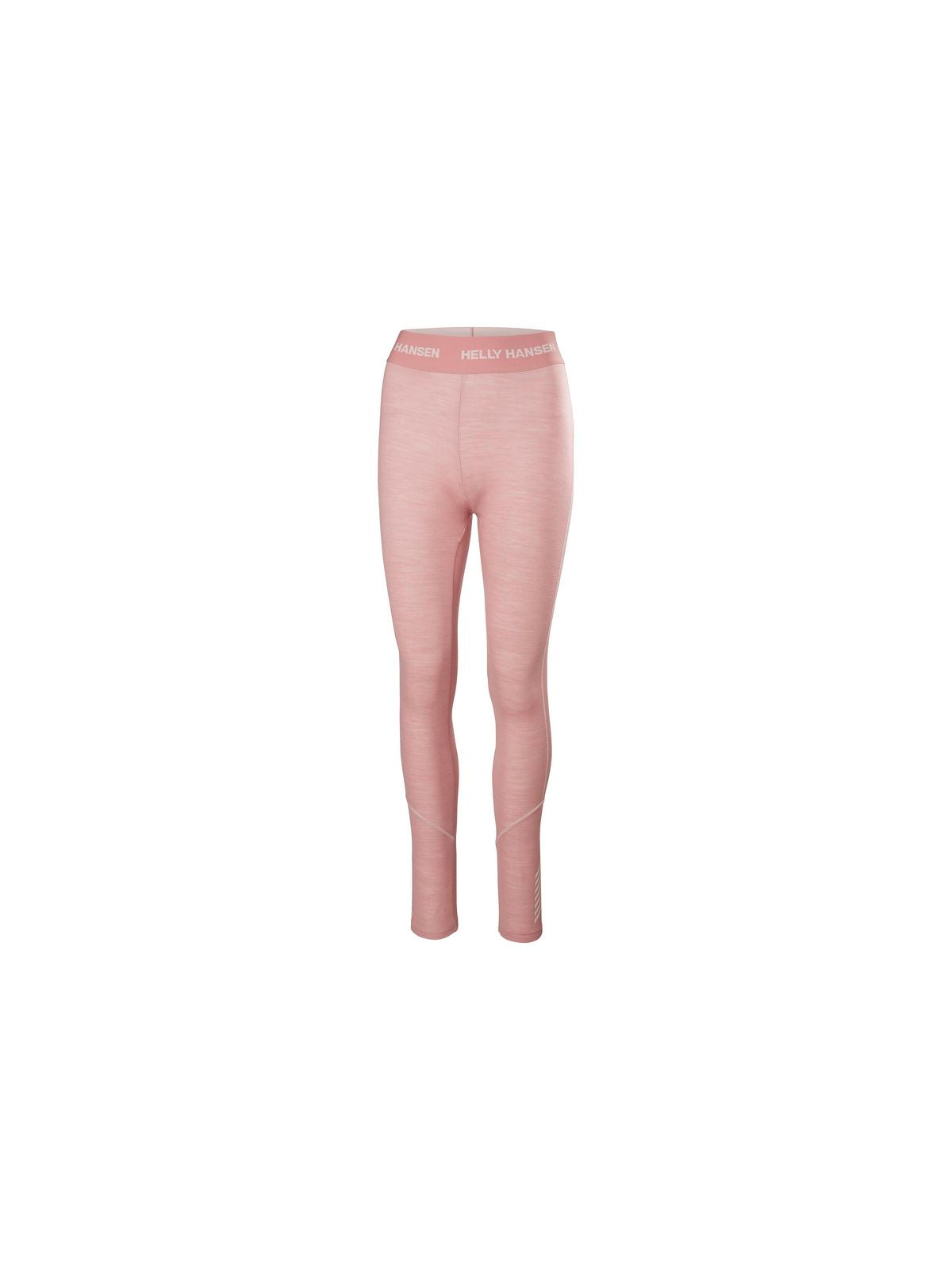Legginsy damskie HELLY HANSEN W Lifa Merino Midweight Pant kolor różowy