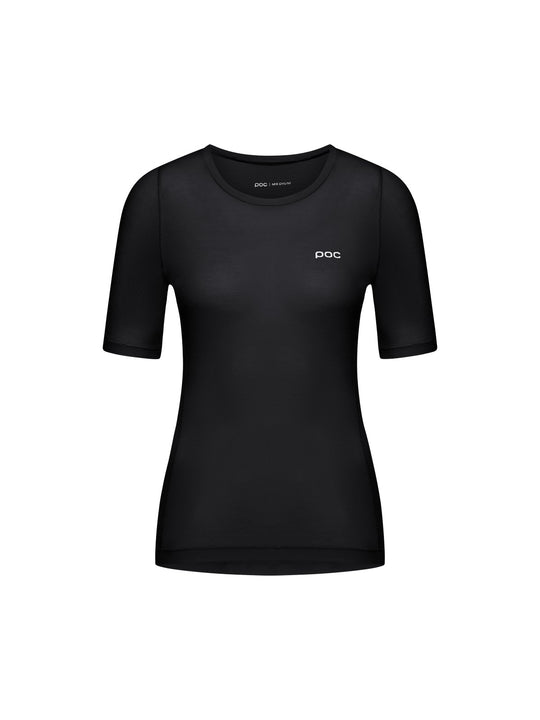 Koszulka damska POC W's Layer Mid S/S Jersey czarny
