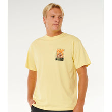 Koszulka męska RIP CURL Search Dawn Tee żółta
