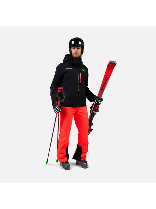 Kurtka narciarska męska ROSSIGNOL Hero Blackside Insulated Jkt czarna
