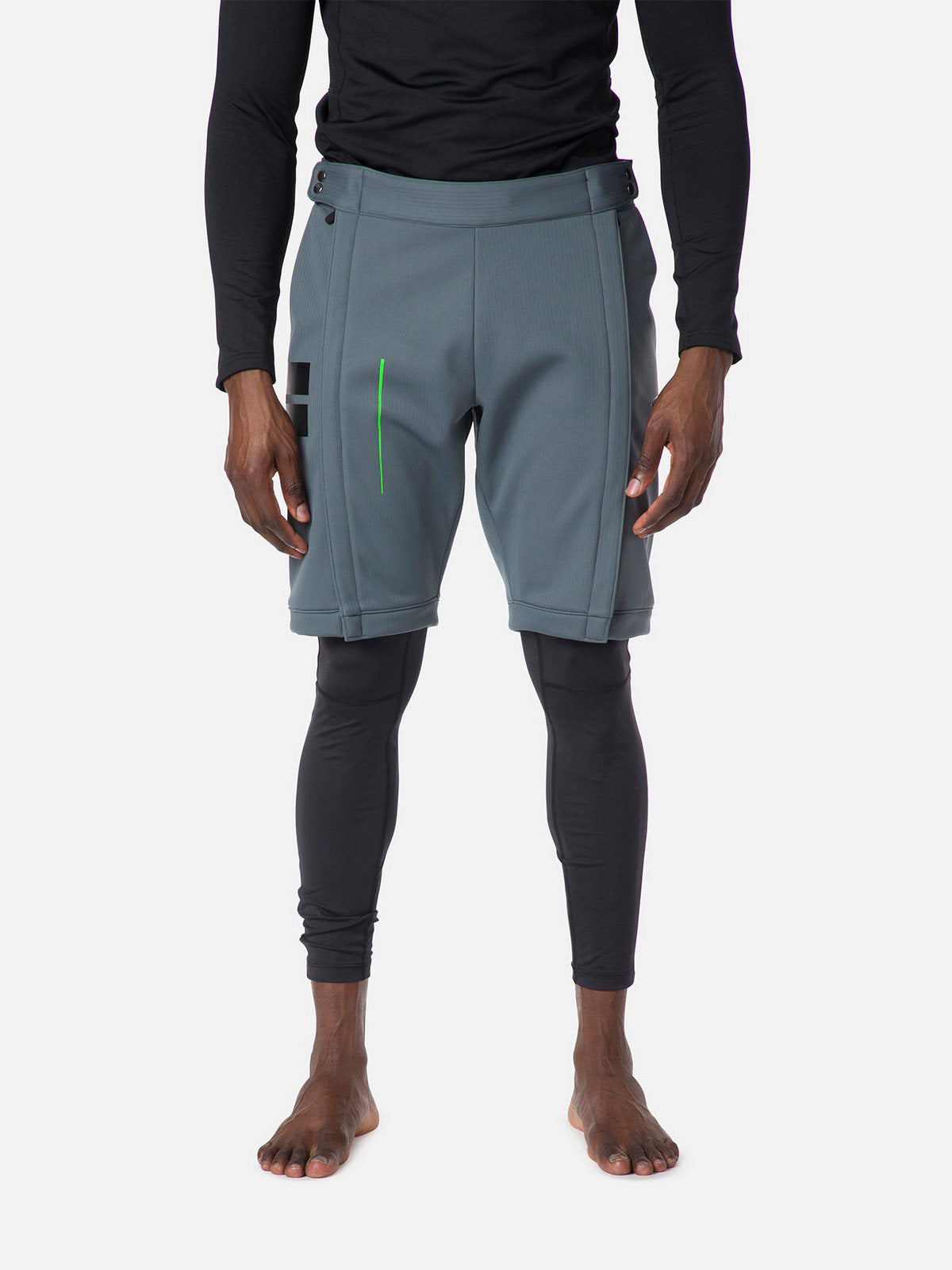 Szorty narciarskie ROSSIGNOL Racing Short Adult - szare