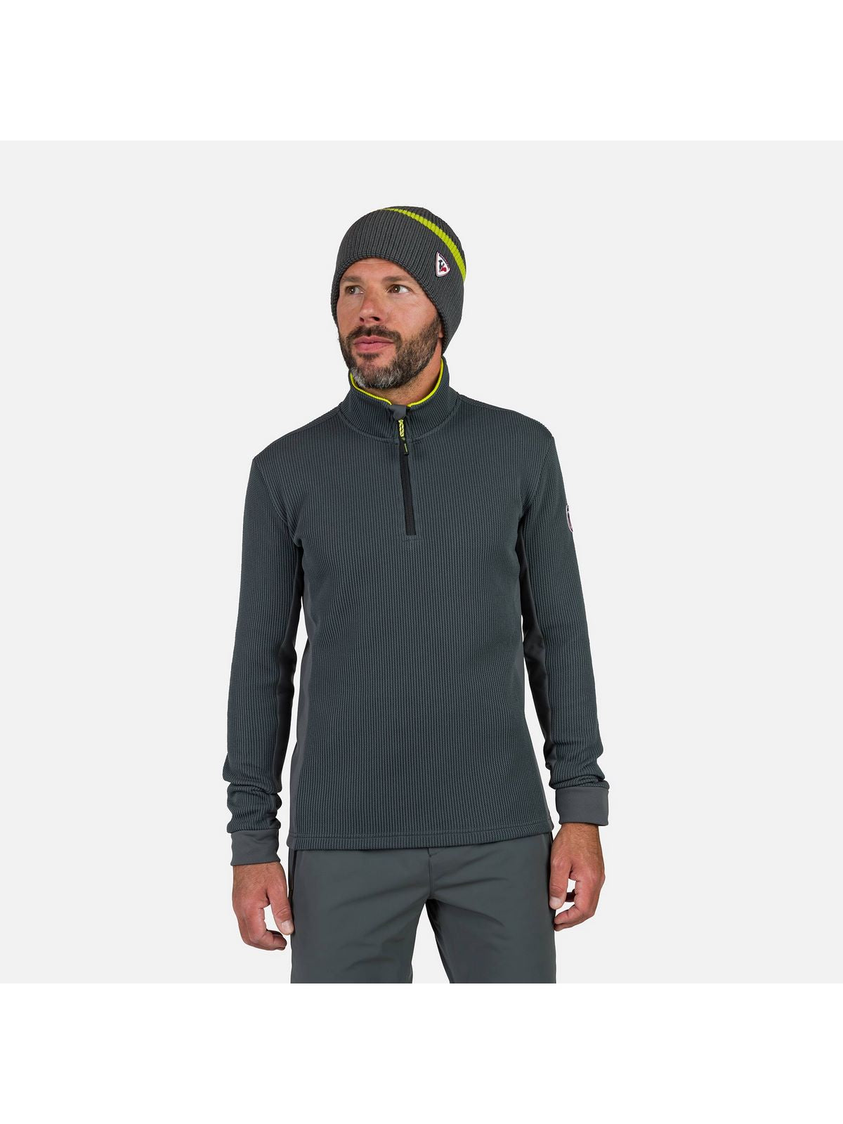 Bluza męska męska ROSSIGNOL Cieloalto Fleece Hz szary