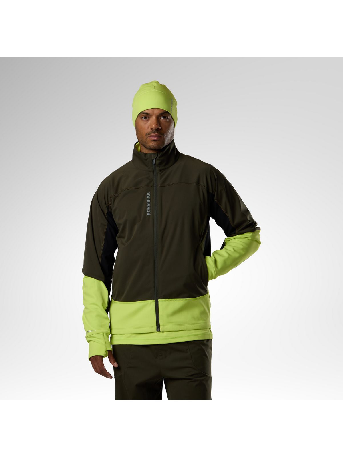 Kurtka męska ROSSIGNOL M Venon Softshell Jacket zielona
