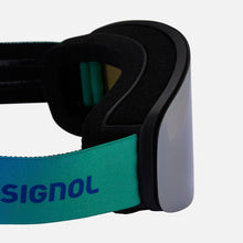 Gogle narciarskie dla dzieci ROSSIGNOL Trixie Blue Green cat.3
