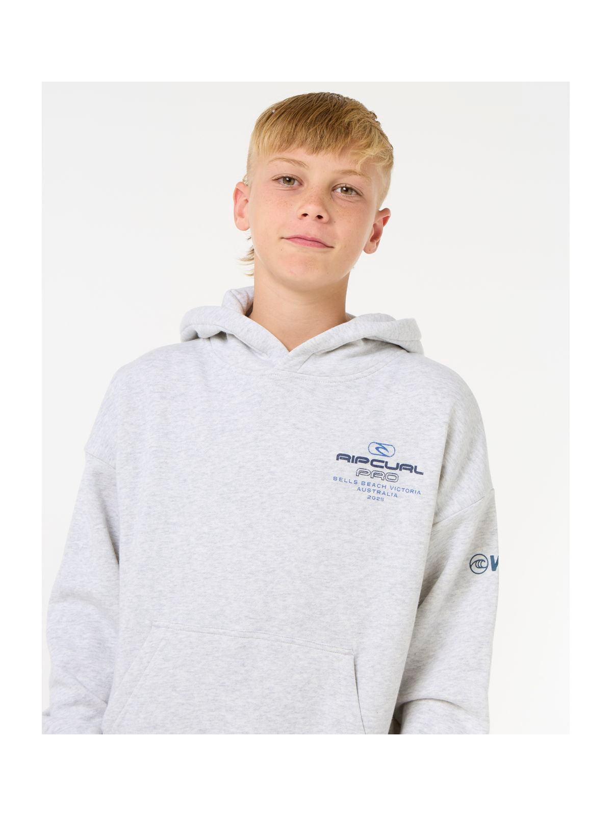 Bluza RIP CURL Rip Curl Pro 25 Hood-Kid szary - Adventure Sports