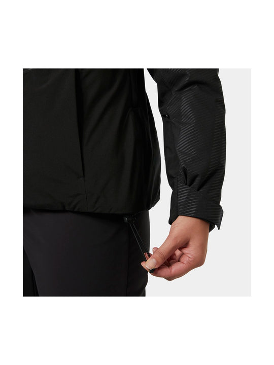 Kurtka narciarska damska HELLY HANSEN W VALDISERE 3.0 JACKET czarna
