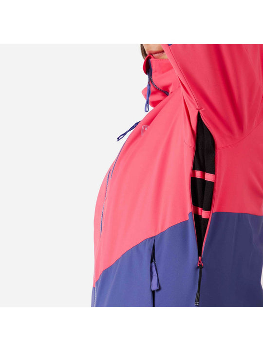 Kurtka narciarska dziecięca ROSSIGNOL Jr Wispile Jkt niebieska
