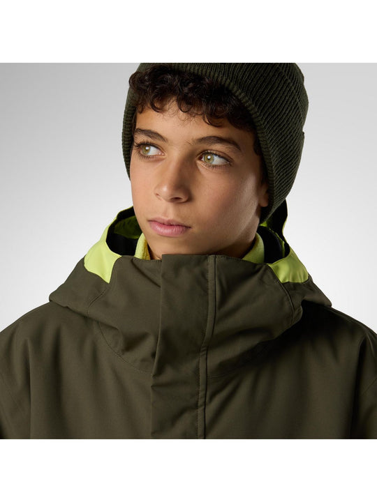 Kurtka narciarska juniorska ROSSIGNOL Jr Strawpile Insulated Ski Jkt zielona
