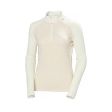 Bielizna termiczna damska HELLY HANSEN W LIFA MERINO MIDW GRA 1/2 ZIP biała
