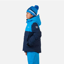 Kurtka narciarska dziecięca ROSSIGNOL Boy Siz Quilted Jkt granatowa

