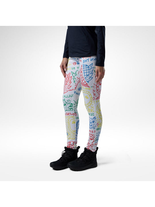Legginsy damskie ROSSIGNOL W Jcc Tight multikolor
