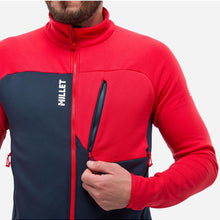 Bluza MILLET M SENECA FLEECE JKT niebieska
