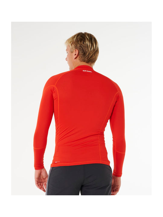 Lycra męska RIP CURL Waves Upf Perf L/S czerwona
