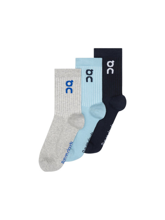 Skarpety treningowe On Logo Sock High 3Pack kolorowy
