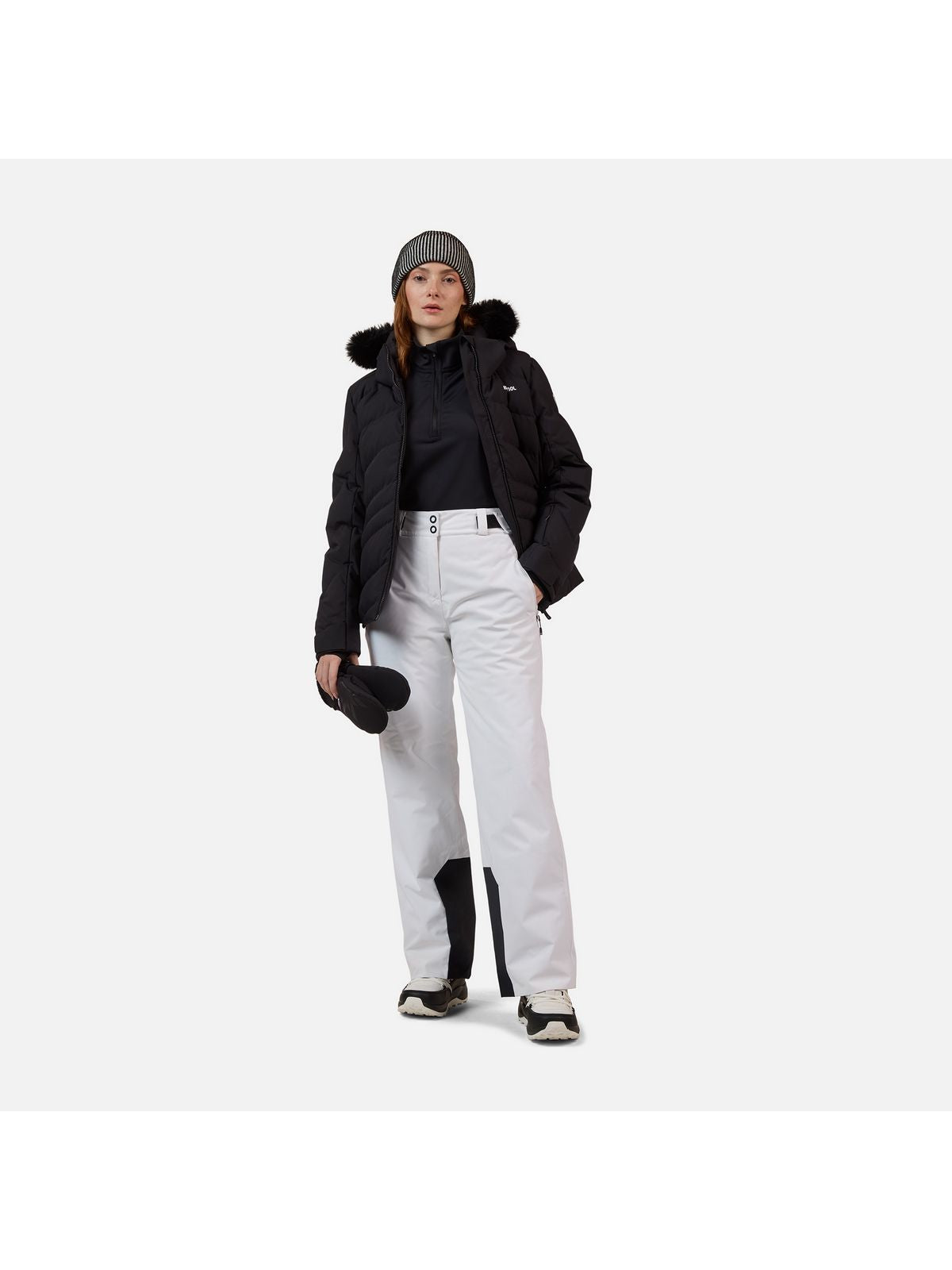 Spodnie narciarskie damskie ROSSIGNOL W Strawpile Insulated Pant białe