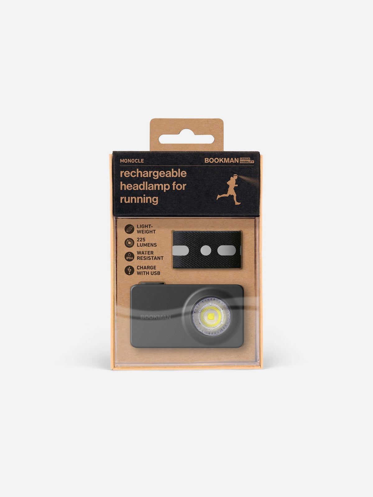Czołówka BOOKMAN Monocle 225lm czarny