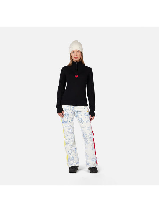 Sweter damski ROSSIGNOL W JCC MERIB HZ czarny
