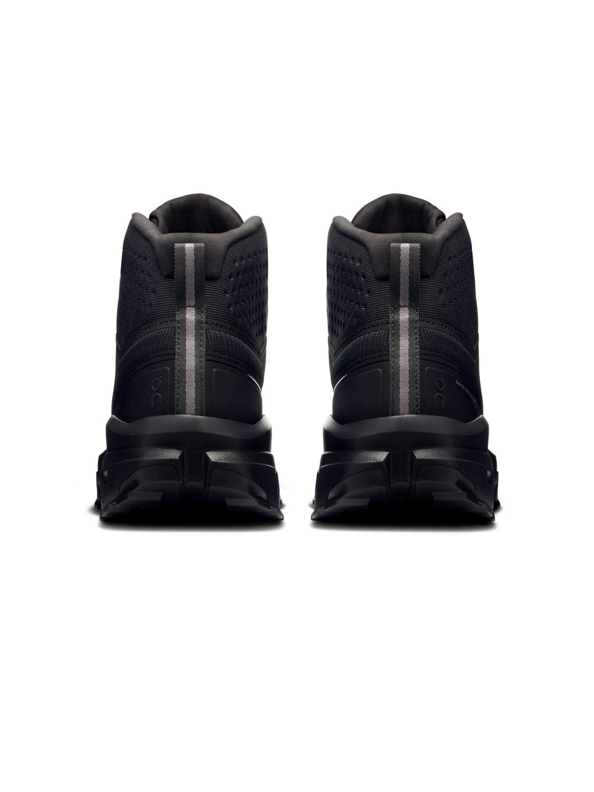 Buty outdoorowe męskie On Cloudrock Mid Waterproof czarny