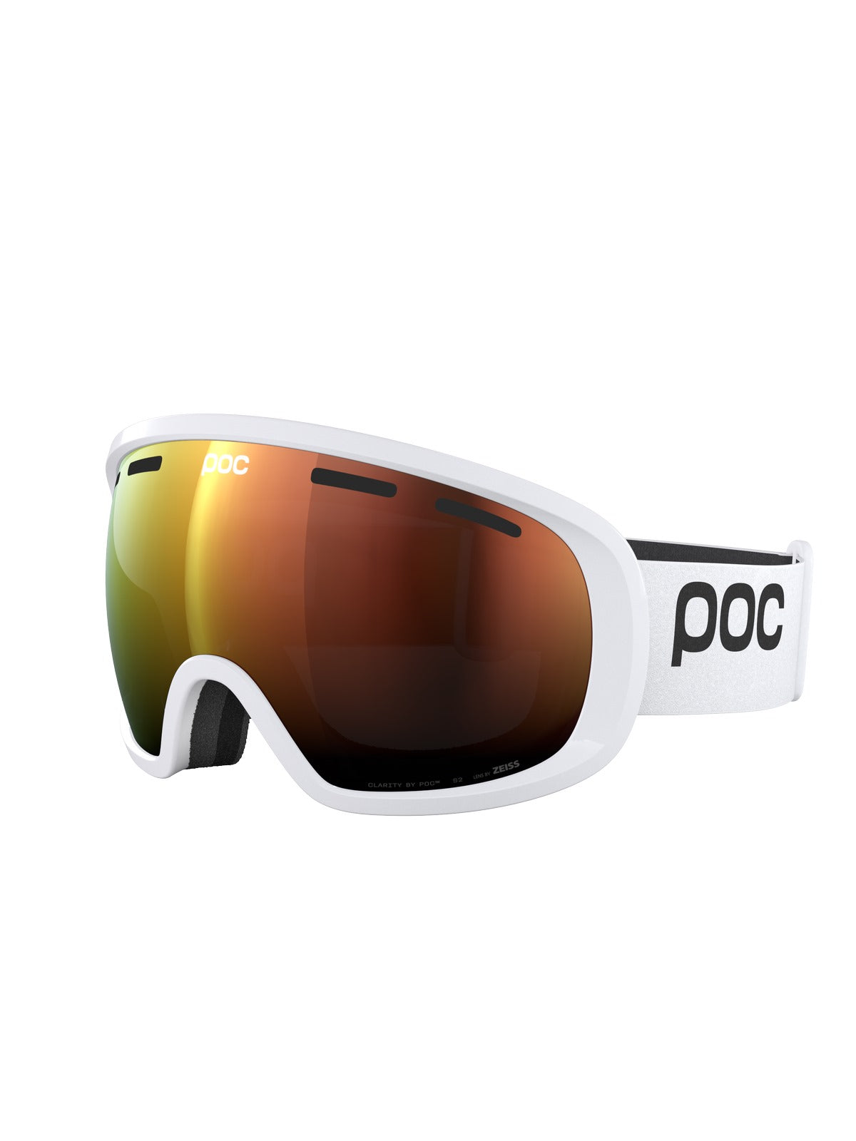 Gogle narciarskie POC Fovea Wide Fit biały Cat 2