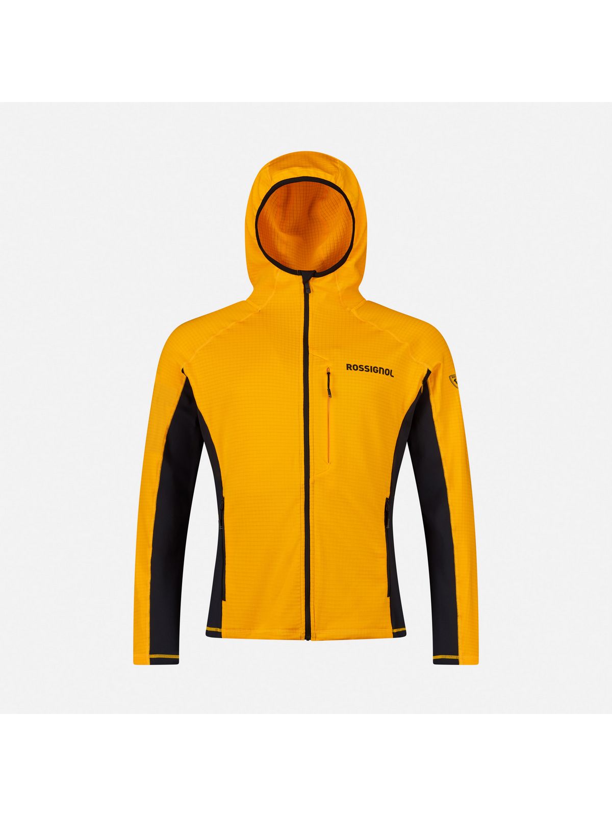 Bluza męska ROSSIGNOL BLACKSIDE MIX FZH FLEECE żółta
