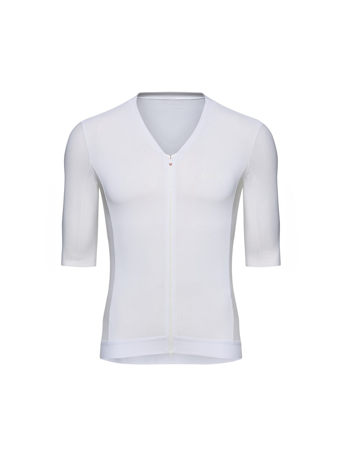 Koszulka rowerowa POC M's Raceday S/S Jersey biała