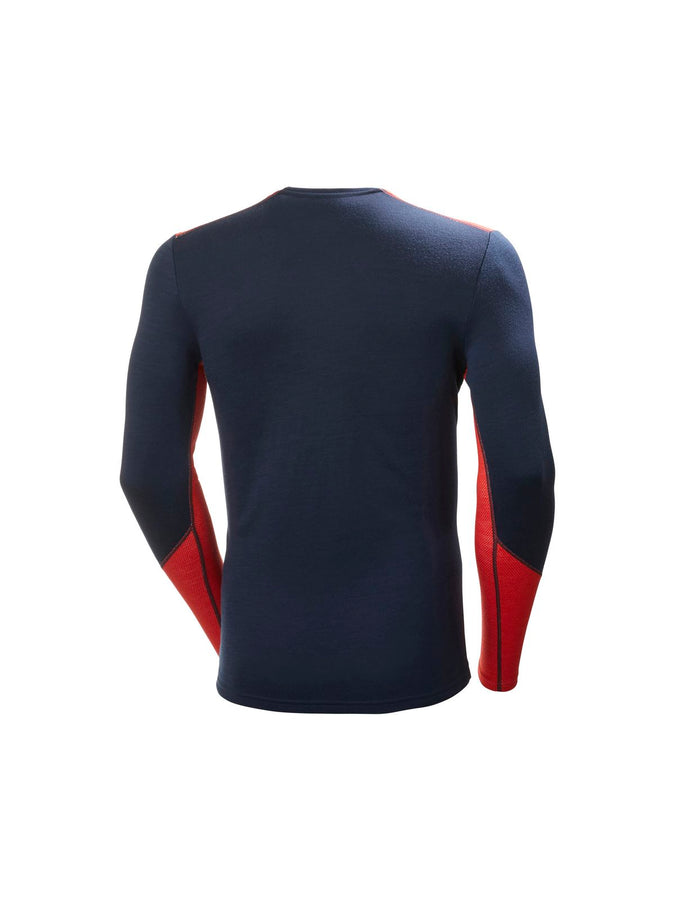 Koszulka Helly Hansen Lifa Merino Midweight Crew granatowy