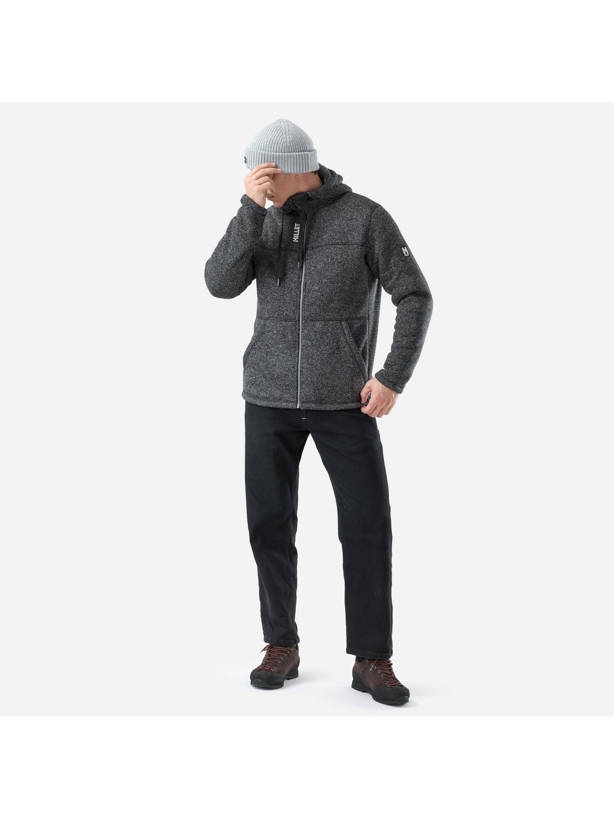 Bluza męska MILLET M Chamonix Knitwarm Hoodie M szara